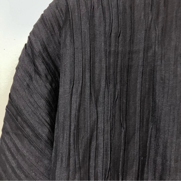 Vintage Tamotsu New York Textured Black Jacket - Picture 8 of 10